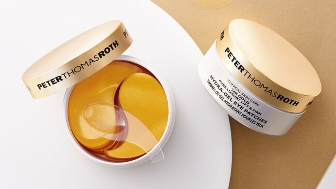 Peter Thomas Roth 24K Gold Eye Patches Are 50% Off — but Only Until Tonight
