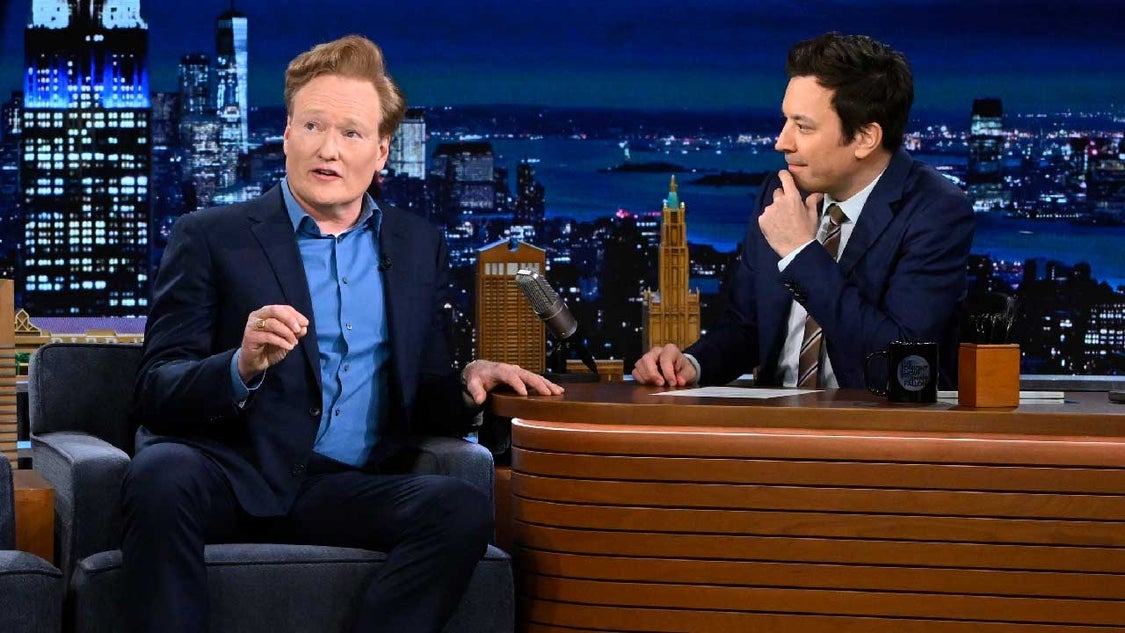 Conan O'Brien and Jimmy Fallon
