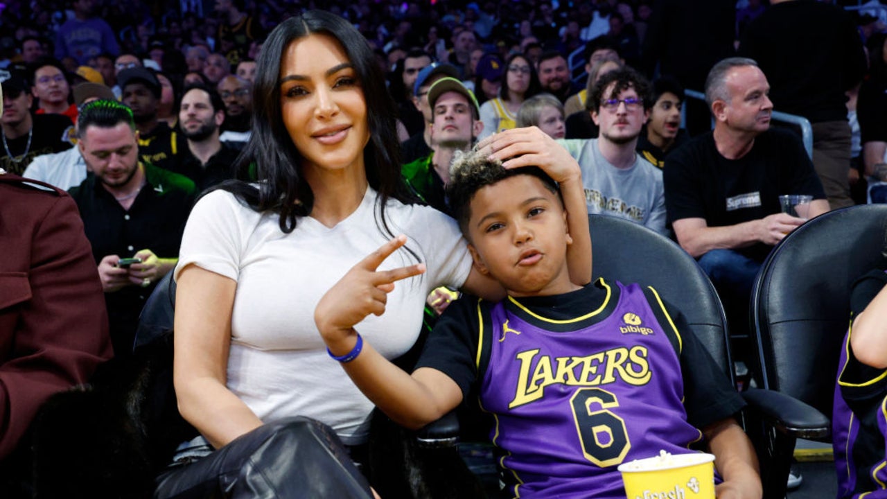 Kim Kardashian's Son Saint Sinks 'Game-Winning Shot' in Basketball Game and the Crowd Goes Wild