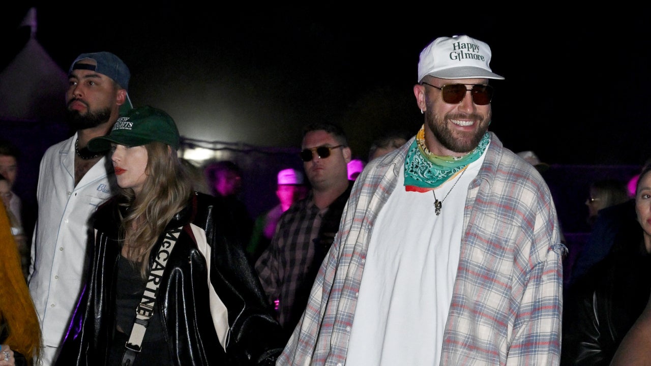 Taylor Swift and Travis Kelce Spotted Showing Some PDA and Singing 'Karma' at Coachella