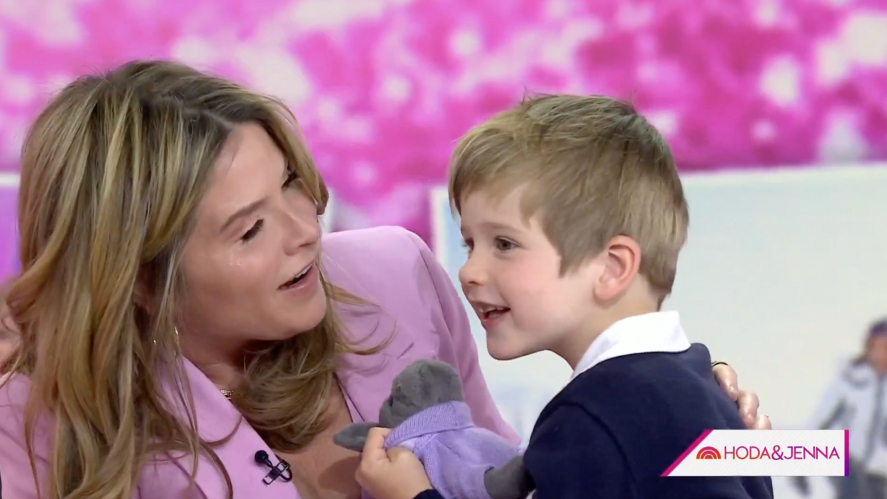 Jenna Bush Hager's 4-Year-Old Son Hal Makes His 'Today' Debut: See the Sweet Moment | Entertainment Tonight