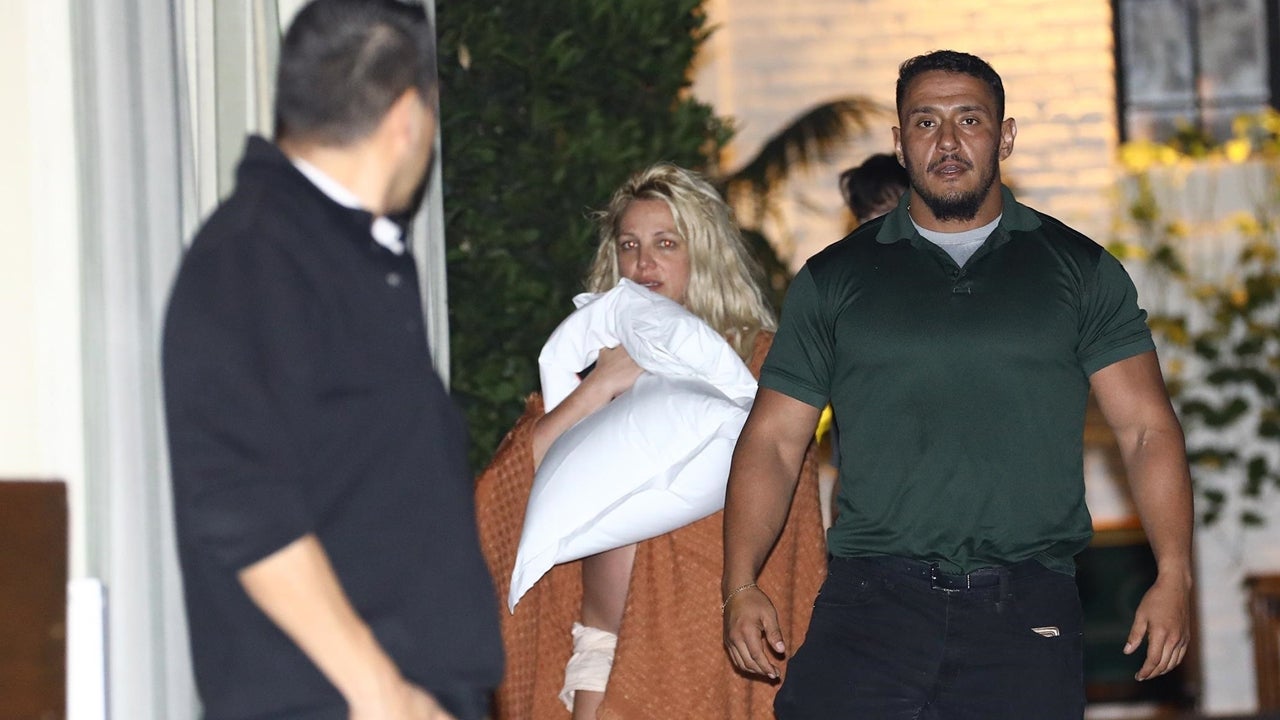 Britney Spears Exits Chateau Marmont With Friends After Ambulance Called to Hotel - Entertainment Tonight