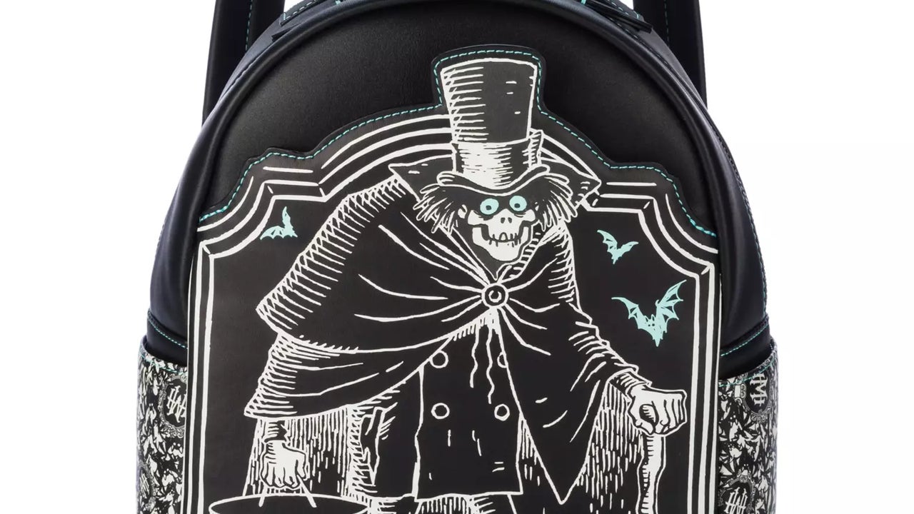 2024 The Haunted Mansion Backpack DISNEY PARKS New With Tags New Haunted Mansion Lug Bag Materializes at Walt Disney  main image 3