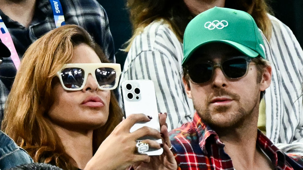 Ryan Gosling and Eva Mendes Make Rare Public Appearance at Olympics