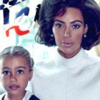 Kim Kardashian and North West cover Interview magazine