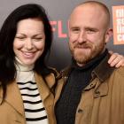 Laura Prepon and Ben Foster at the World Premiere of Five Came Back