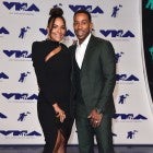 Eudoxie Mbouguiengue and Ludacris at 2017 VMAs
