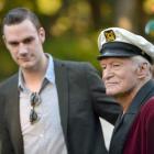Cooper Hefner and Hugh Hefner