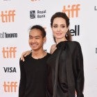 Angelina Jolie and Maddox at TIFF red carpet