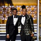 Aziz Ansari, Lena Waithe, Emmys 2017