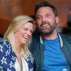 Ben Affleck and Lindsay Shookus at the US Open