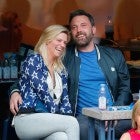 Lindsay Shookus and Ben Affleck at the US Open