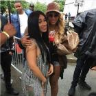 Beyonce and Cardi B at Made In America Festival 090317