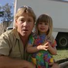 Baby Bindi Irwin and Steve Irwin