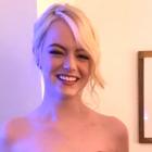 Emma Stone and Hillary Clinton