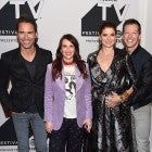 Eric McCormack, Megan Mullally, Debra Messing and Sean Hayes 
