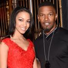 Jamie Foxx and Corinne at NYFW