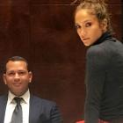 Jennifer Lopez and Alex Rodriguez