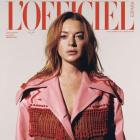 Linsday Lohan on the cover of L'Officiel Spain