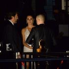 Javier Bardem and Penelope Cruz Arriving to dinner at Palazzina in Venice