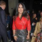 Salma Hayek during London Fashion Week