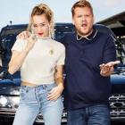 Miley Cyrus and James Corden on Carpool Karaoke