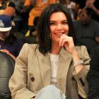 Kendall Jenner at Lakers game