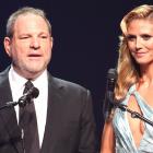 Heidi Klum and Harvey Weinstein