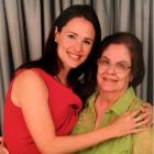 Jennifer Garner with her teacher for #WorldTeacherDay 10/05/17