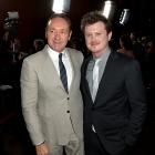 Kevin Spacey with 'House of Cards' creator Beau Willimon