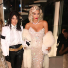 Kim and Kourtney channel Madonna and Michael Jackson for Halloween