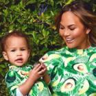 Chrissy Teigen and Luna