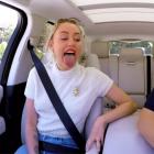 Miley Cyrus on 'Carpool Karaoke'