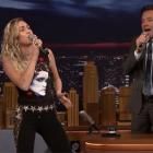 Miley Cyrus sings Cardi B on 'The Tonight Show'