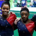 Simone Biles  Gabby Douglas Aly Raisman