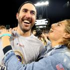 Kate Upton and Justin Verlander at World Series