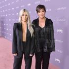 Kim and Kris Jenner at LACMA Art+Film Gala