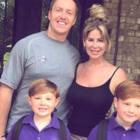Kim Zolciak and Kroy Biermann with Kash and KJ