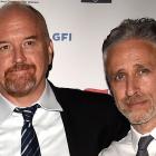 Louis CK and Jon Stewart