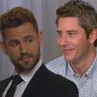 Nick Viall, star of season 21 of The Bachelor, and Arie Luyendyk, Jr., star of season 22