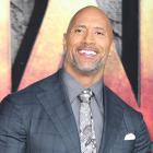 Dwayne Johnson at Jumanji premiere in London