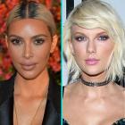 Kim Kardashian and Taylor Swift