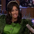 Cardi B on Tonight Show