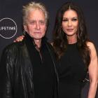Catherine Zeta Jones and Michael Douglas