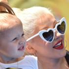 Christina Aguilera and Summer Rain