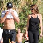 Cindy Crawford checks out Rande Gerber