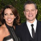 Matt Damon and Luciana Barroso