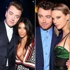 Sam Smith and Kim Kardashian and Taylor Swift
