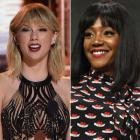 Taylor Swift and Tiffany Haddish