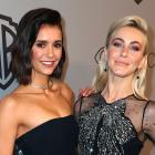 Nina Dobrev and Julianne Hough at InStyle party